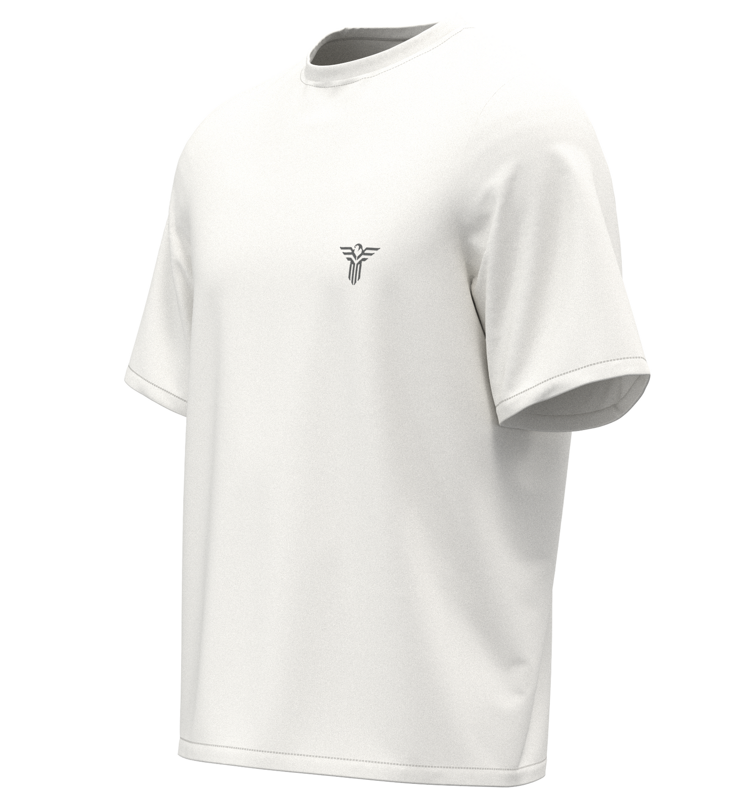 REVER - Plain Oversized T-Shirt - Off-white