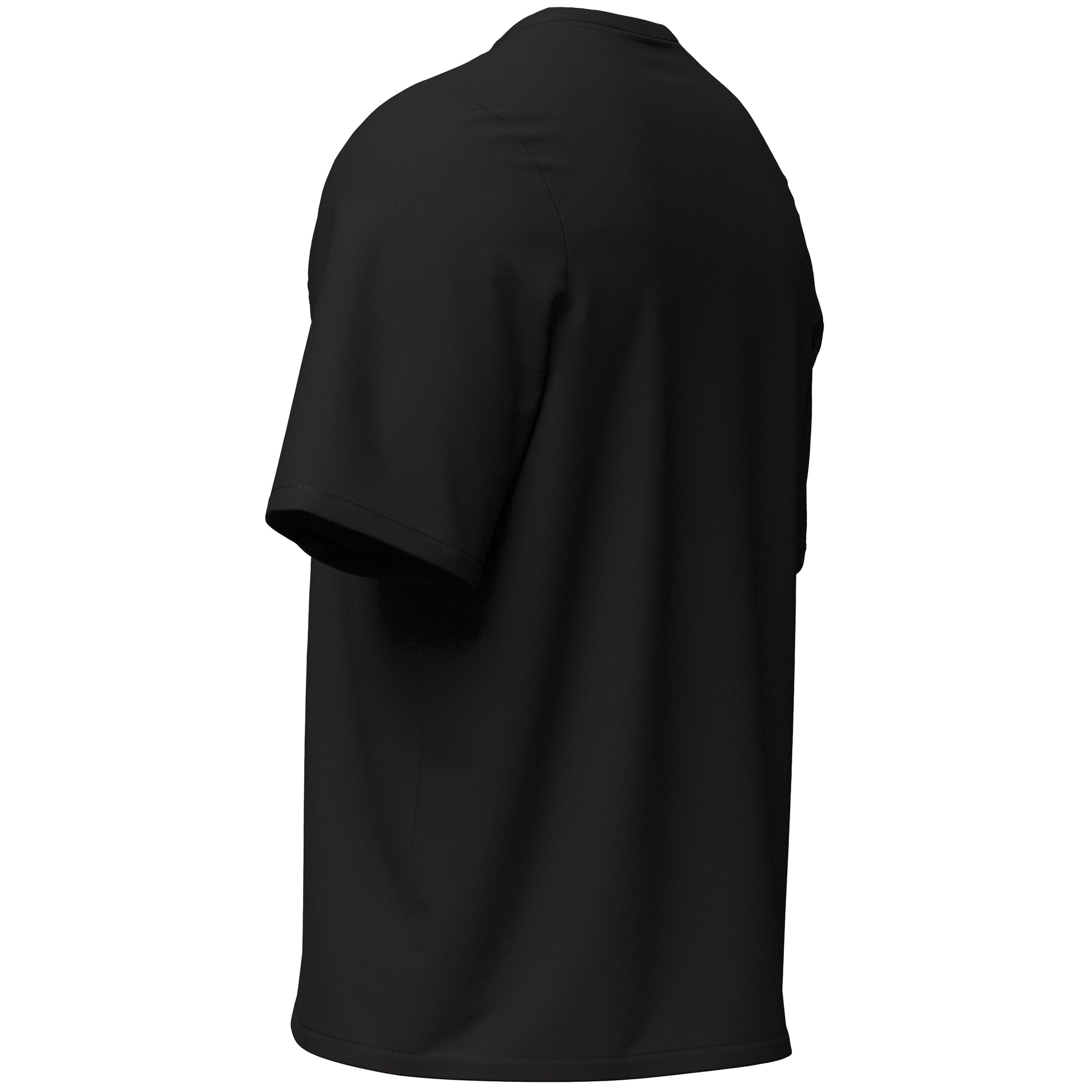 REVER - Plain Oversized T-Shirt - Black