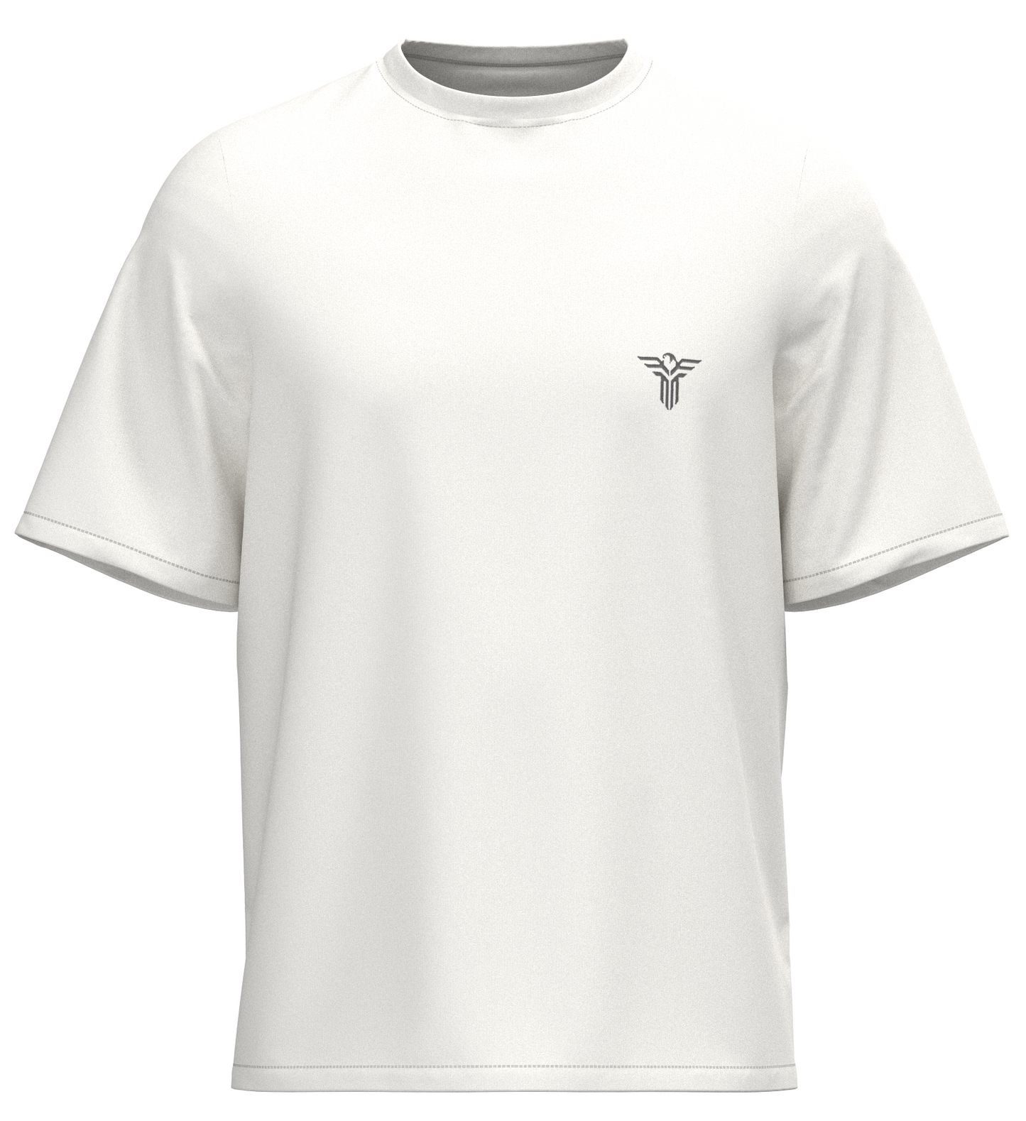 REVER - Plain Oversized T-Shirt - Off-white