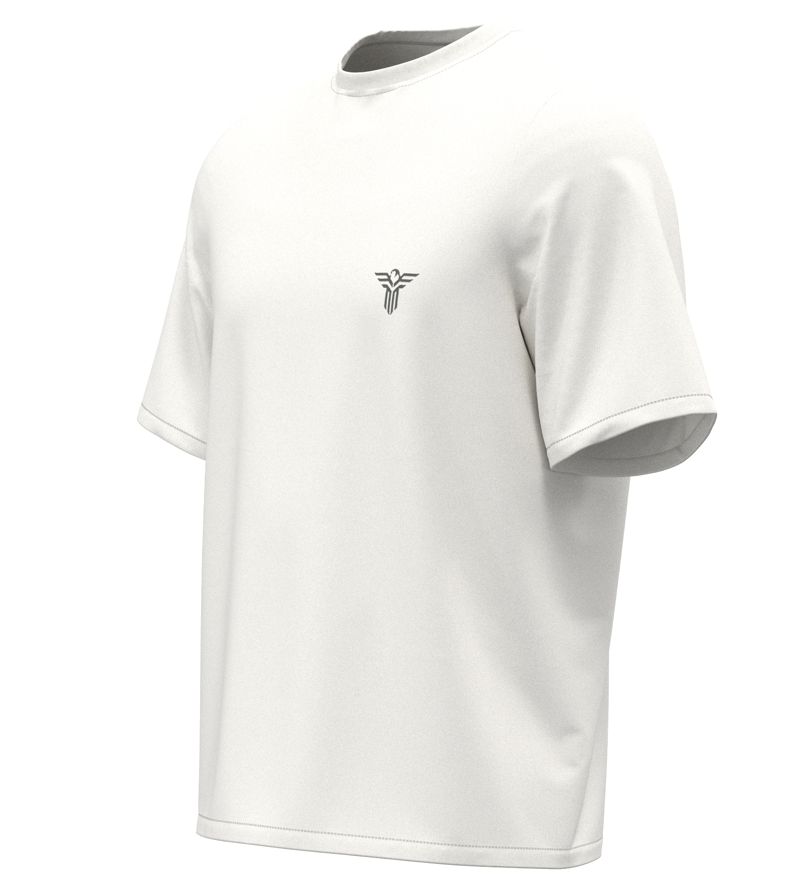 REVER - Plain Oversized T-Shirt - Off-white