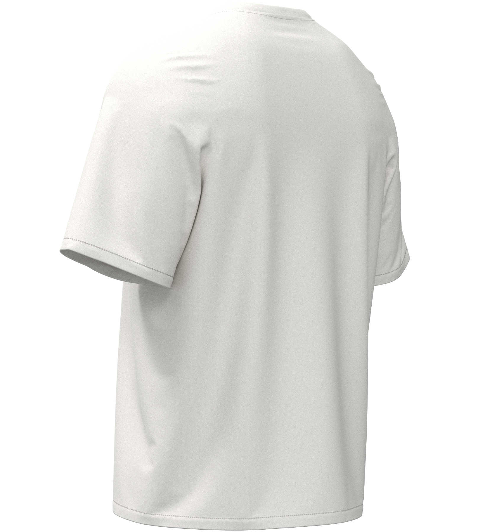 REVER - Plain Oversized T-Shirt - Off-white