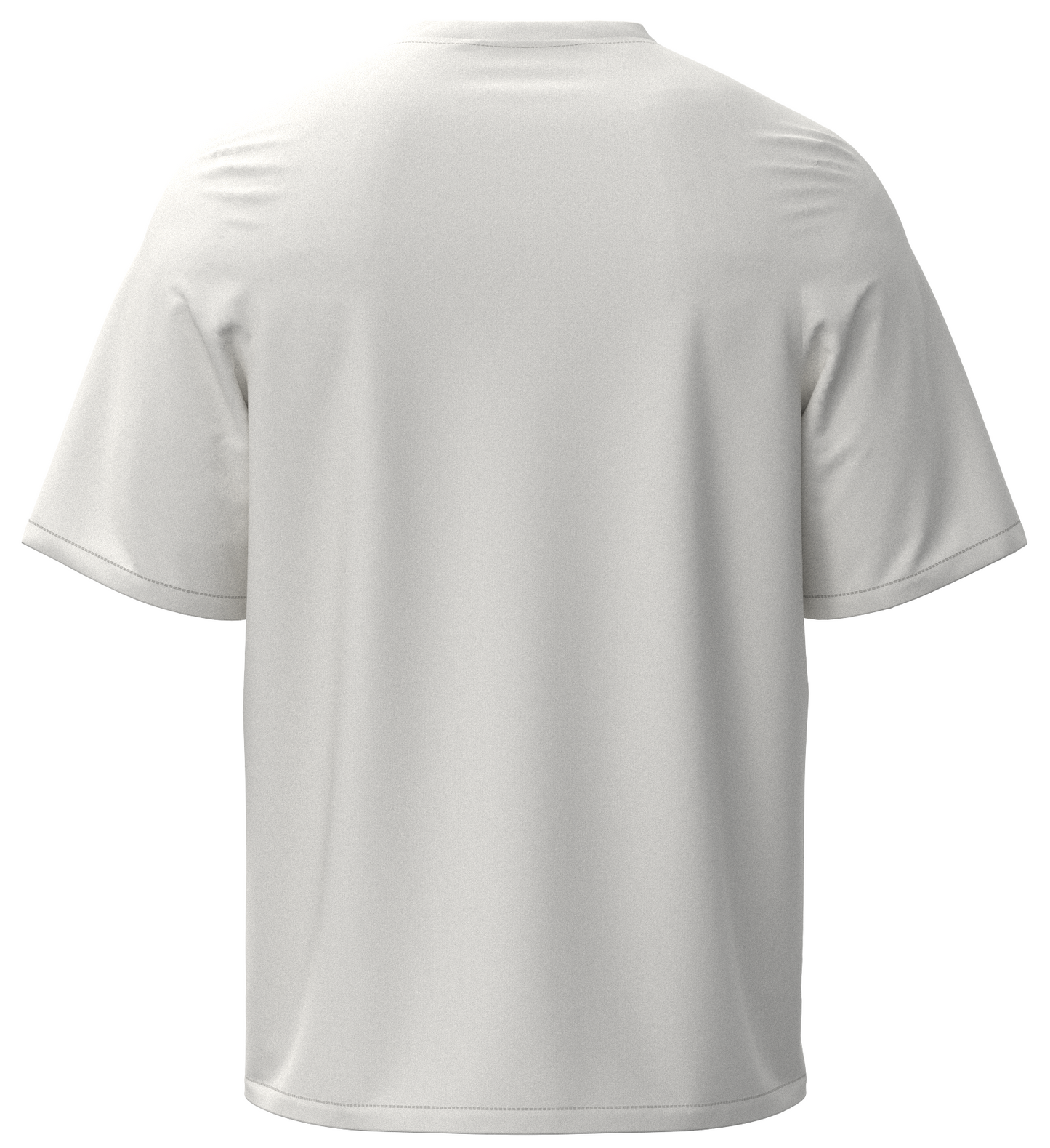 REVER - Plain Oversized T-Shirt - Off-white