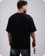 REVER - Oversized T-Shirt - Black [Plain] - REVER