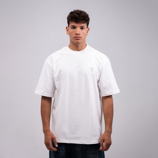 REVER - Oversized T-Shirt -Off-White [Plain] - REVER