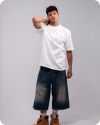 REVER - Oversized T-Shirt -Off-White [Plain] - REVER