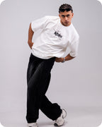 REVER – Oversized T-Shirt – Off - white [REVER design] Print - REVER