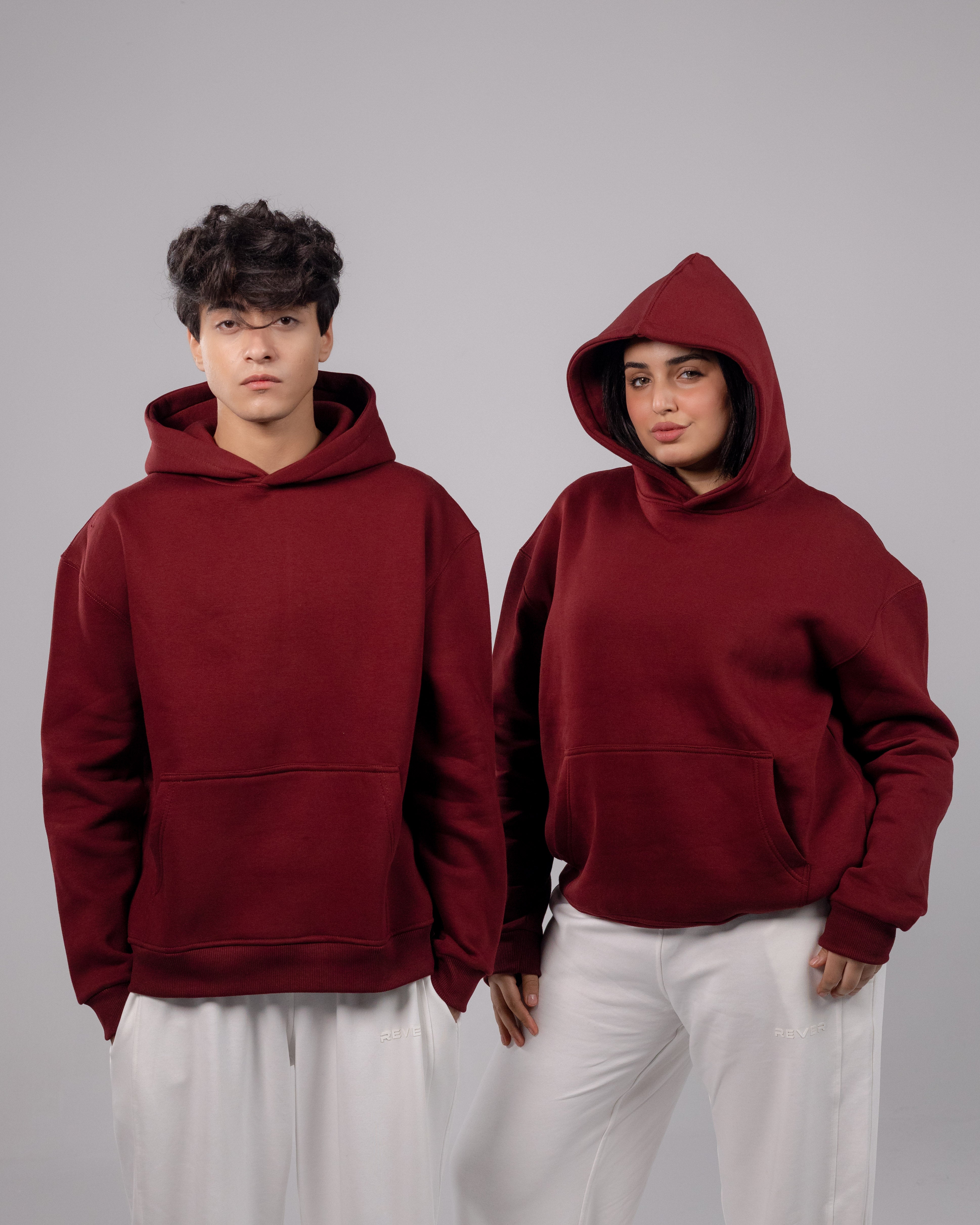 REVER – Oversized Hoodie – BANNER  – Premium soft fabric, relaxed fit for ultimate comfort and effortless street style.