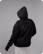 REVER – Oversized Hoodie – Black IN MY IMAGINATION Print – Premium soft fabric, relaxed fit for ultimate comfort and effortless street style.