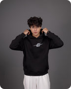REVER – Oversized Hoodie – Black NARUTO Print – Premium soft fabric, relaxed fit for ultimate comfort and effortless street style.