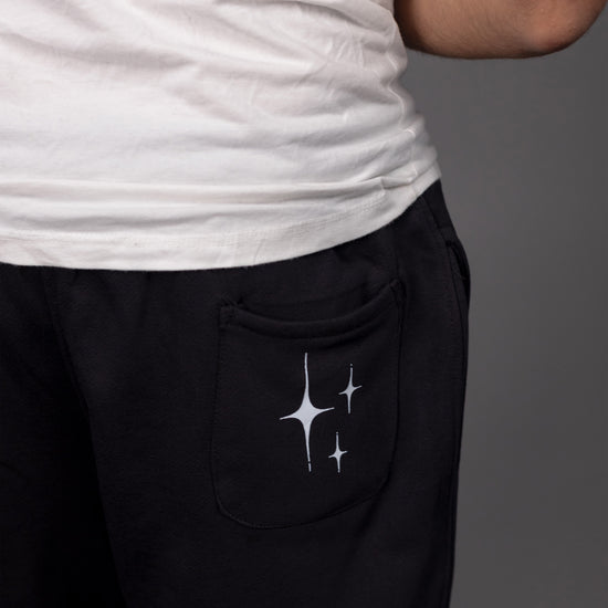 REVER – Baggy Pants – Black PRINTED Baggy Pants – Premium soft fabric, relaxed fit for ultimate comfort and effortless street style.