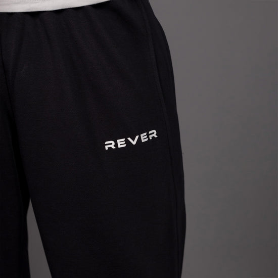 REVER – Baggy Pants – Black PRINTED Baggy Pants – Premium soft fabric, relaxed fit for ultimate comfort and effortless street style.
