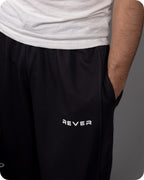 REVER – Baggy Pants – Black PRINTED Baggy Pants – Premium soft fabric, relaxed fit for ultimate comfort and effortless street style.